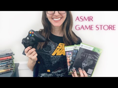 ASMR Game Store Roleplay 🎮 l Typing, Soft Spoken