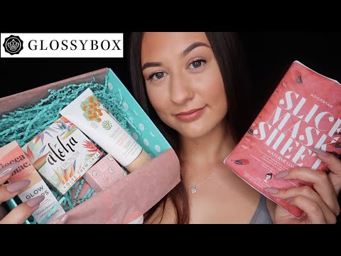 [ASMR] July Glossybox Unboxing!