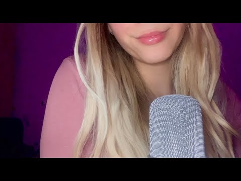 ASMR Autumn trigger words & rambles✨ | lipgloss, mouth sounds, hand movements