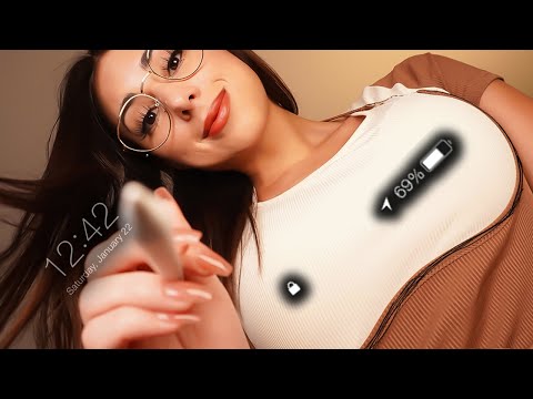 ASMR POV You’re Trapped in my iPad! 😬 (Personal attention, face touching, lens tapping)
