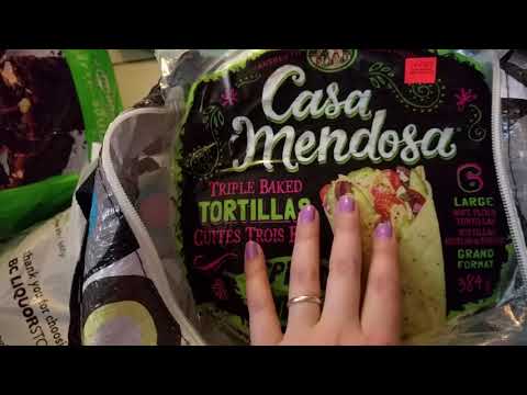 The LOST Footage! ~~  lol of whats in my grocery bags! ASMR