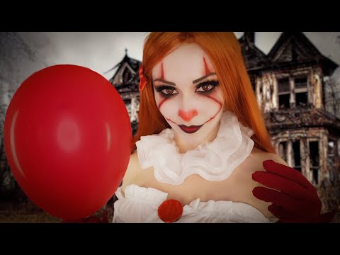 ASMR CLOWN | Do you want a balloon? | Halloween roleplay 🎈