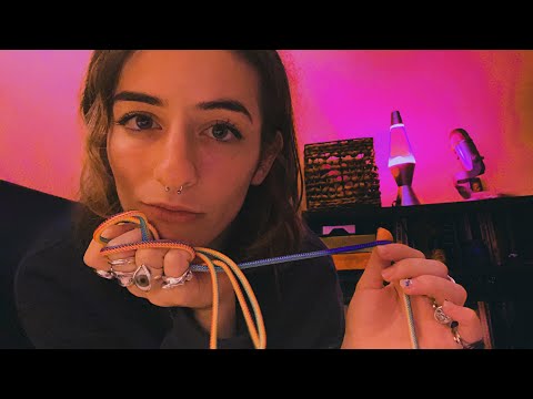ASMR - Girl  Vs Shoelace -  very nonsensical lol 👞 CHAOTIC PERSONAL ATTENTION asmr