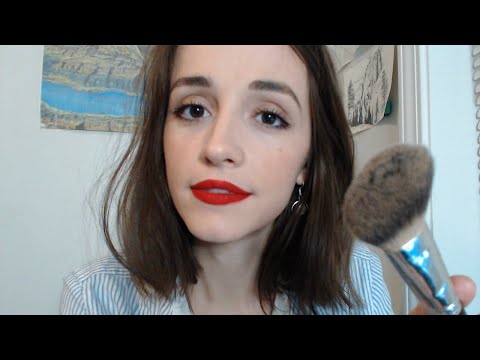 ASMR | Doing Your Make-up • Personal Attention • Face Touching • MUA Roleplay