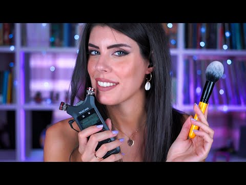 ASMR ita - 🎙 THE BEST of TASCAM • Extreme Mouth Sounds, Kiss Sounds, Close Up Whispering