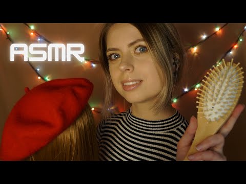 [ASMR] 💆‍♀️ Hair brushing and scalp massage for relaxation | Layered sounds, personal attention