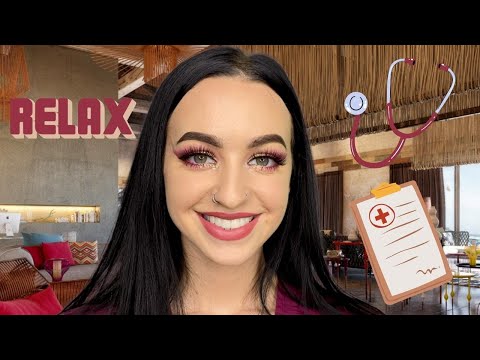 [ASMR] Welcome To The Wellness Retreat | Checking You In | Taking Vitals