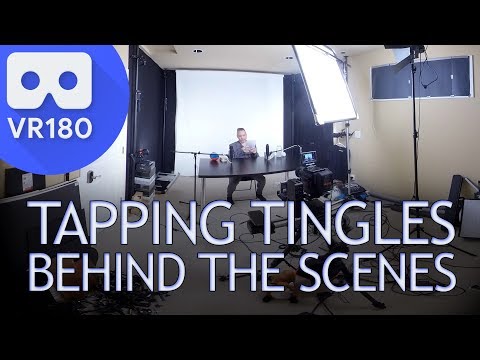 ASMR TAPPING TINGLES 👀 Behind the Scenes VR180 3D
