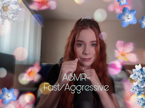 ASMR~ FAST/AGGRESSIVE (SPANISH)