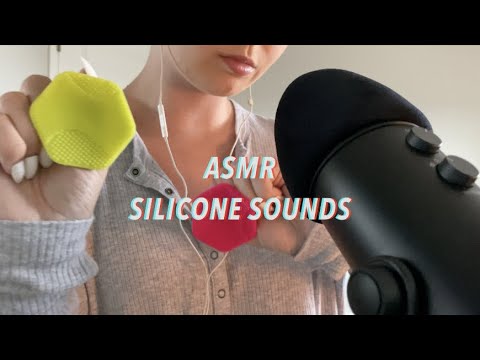 ASMR | SILICONE SOUNDS (super tingly)