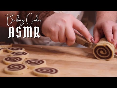 ASMR | Making Classic Cookies with Rosie the Tavern Cook (No-Talking)