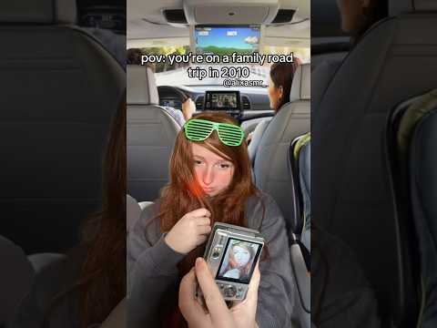 pov: you’re on a family road trip in 2010 #asmr #nostalgia #vacation
