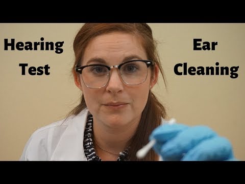 [ASMR] Hearing Test and Ear Exam/Cleaning