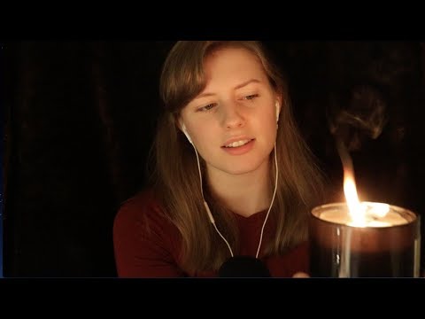 [ASMR] -- Candle Lighting and Tapping (whispered)