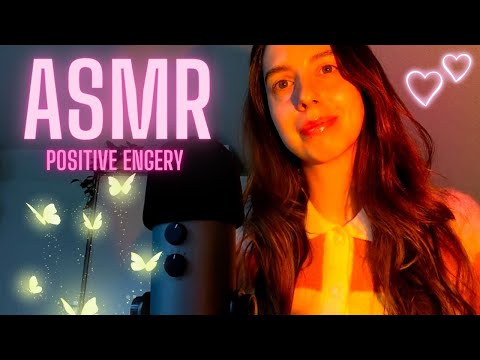 Trying ASMR for the first time | Giving you positive energy  | Mouth sounds | Hand movements