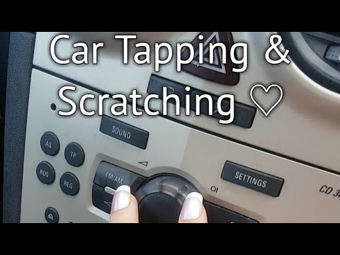 ASMR || Tapping And Scratching Around The Car ||