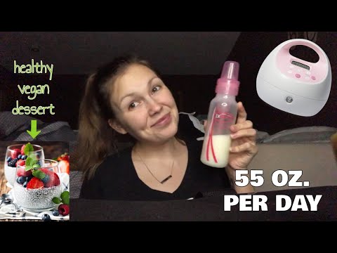 HOW I PUMP 1,500+ ML PER DAY || + healthy dessert recipe || Day in the Life VLOG