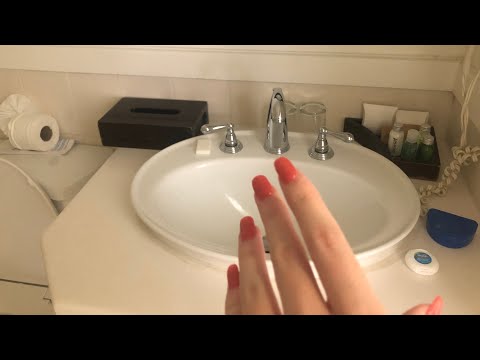 ASMR Tapping in Bathroom