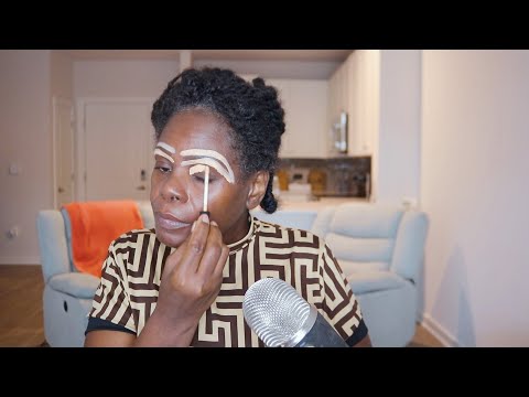 My Anniversary Makeup Tutorial ASMR Trident Chewing Gum Sounds