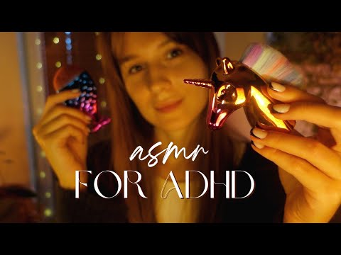 ASMR po polsku 🌙 15 wyzwalaczy w 15 minut 😴 SZYBKIE ASMR dla osób z ADHD (bliski szept)