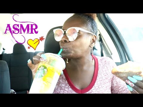 Morning Ramble ASMR Eating Sounds Lays Popables ❤ Starbucks