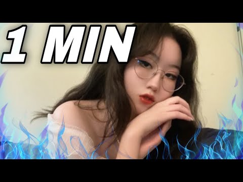 ASMR 1 minute of NONSTOP TINGLES 🤤✨ FAST & AGGRESSIVE tapping & scratching [no talking]