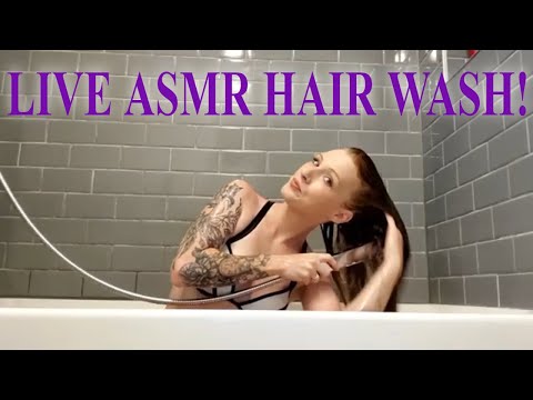 Live Hair Wash- and a super fun hang out sesh!