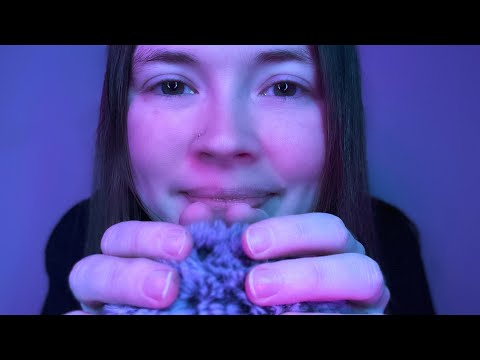 ASMR Fluffy Mic Scratching With Layered Mic Plucking, Mic Clamping and Whispers