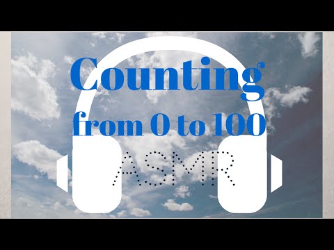 Special ASMR counting -100 to 0- Whisper close up with mouth sounds / tingles and relax to sleep