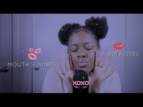 ASMR Kisses and Mouth Sounds | Close Breathing ~