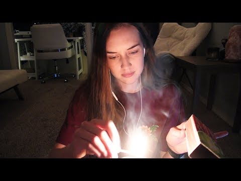 Eating Strawberries & Lighting Matches (Whispers, Eating Sounds) ASMR