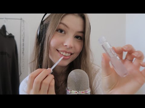 ASMR repeating my outro + doing mouth sounds (german/deutsch) | emily asmr