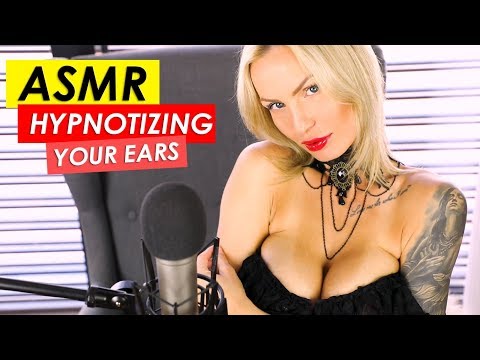 ASMR Hypnotizing your Ears - Very sensitive unintelligible Whispering with layered Kissing Sounds
