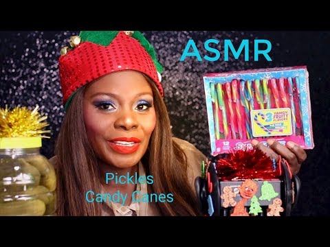 Pickle ASMR Tarty ...Candy Cane