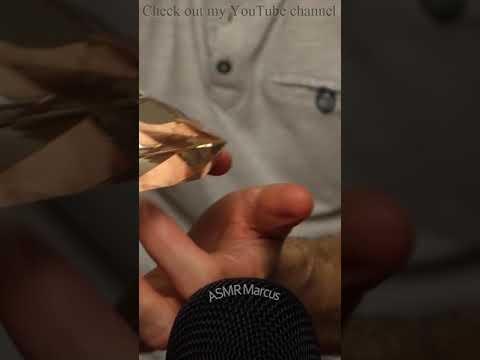 ASMR Gently Finger Tapping On A Huge Diamond #short