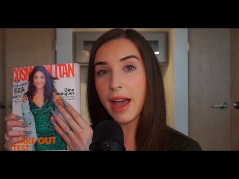ASMR | Read Cosmo Magazine With Me