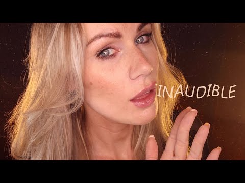 CLOSE-UP ASMR | Breathy Mouth Sounds & Inaudible Whispers