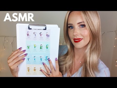 Sleep Inducing Personality Test | ASMR Personal Attention (Tapping)