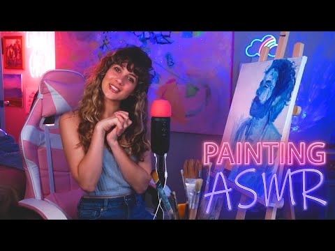 Painting my BF and Life Update ASMR