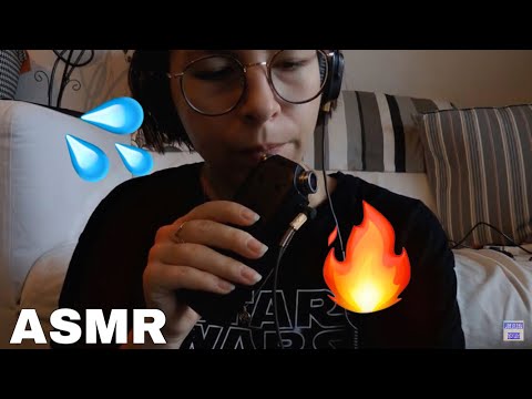 ASMR | Licking Your Ears 🤤 by the fireplace 🔥