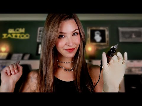 ASMR Tattoo Shop Appointment 🐉