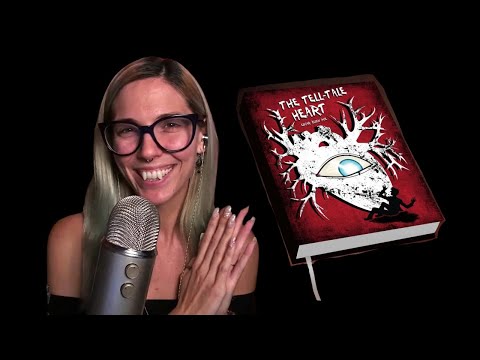 ASMR Tingly Whispers | Soft Spoken Reading The Telltale Heart by Edgar Allen Poe