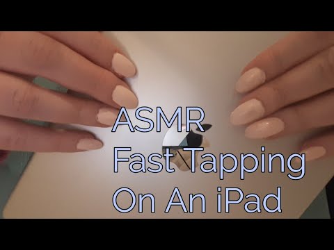 ASMR Fast Tapping On An iPad