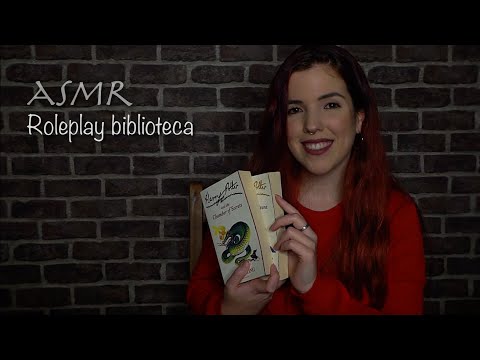 ASMR 📚 Roleplay Biblioteca | 👩🏼‍🦰 Bibliotecaria | ASMR Roleplay en español
