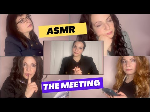 ASMR Roleplay The Meeting #asmrroleplay #asmrfunny #asmrsoftspoken #asmrsleep