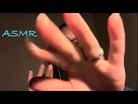 ASMR gentle tapping and tracing (book tapping) and mouth sounds