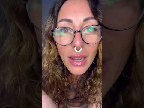 #plucking away your stress #asmr and gentle #mouthsounds 💆‍♀️