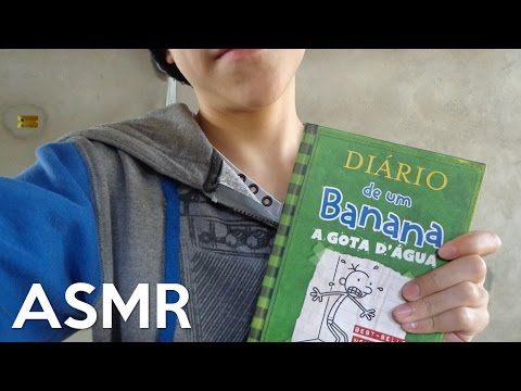 ASMR Leitura: DIÁRIO DE UM BANANA (Soft Spoken/Reading/Leitura/Whisper/Sussurros/To Relax)