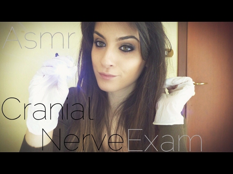 Medical Roleplay-Cranial Nerve Exam|Follow the light|Dr Oriana ASMR Ita|черепной  нерв Экзамен