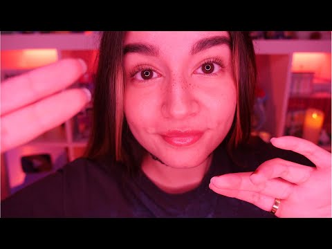 ASMR Face Touching & Personal Attention (Layered Sounds / TkTk / Mouth Sounds)